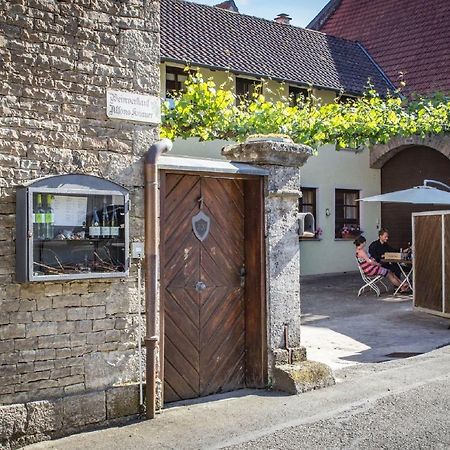 Weingut Knauer Lägenhet Dettelbach Exteriör bild